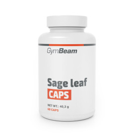 Listy šalvie - GymBeam - 60 kaps.