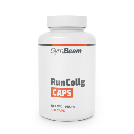 Hydrolyzovaný kolagén RunCollg® s vitamínom C - GymBeam - 180 kaps.