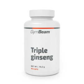 Triple ženšen - GymBeam - 90 kaps.