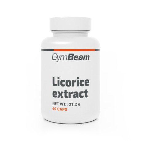 Extrakt zo sladkého drievka - GymBeam - 60 kaps.