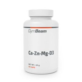 Vápnik-zinok-magnézium-vitamín D3 - GymBeam - 90 kaps.