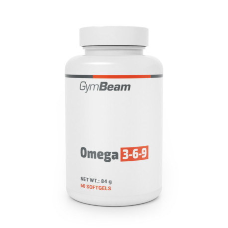 Omega 3-6-9 - GymBeam - 60 kaps.