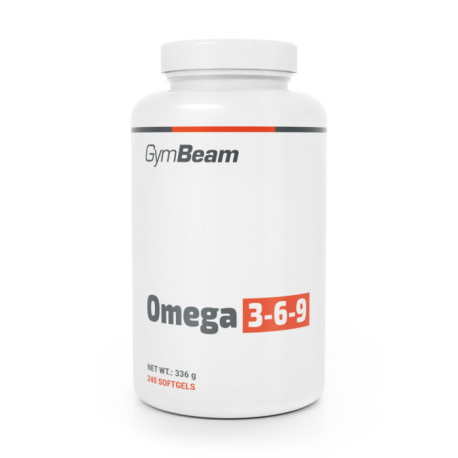 Omega 3-6-9 - GymBeam - 360 kaps.