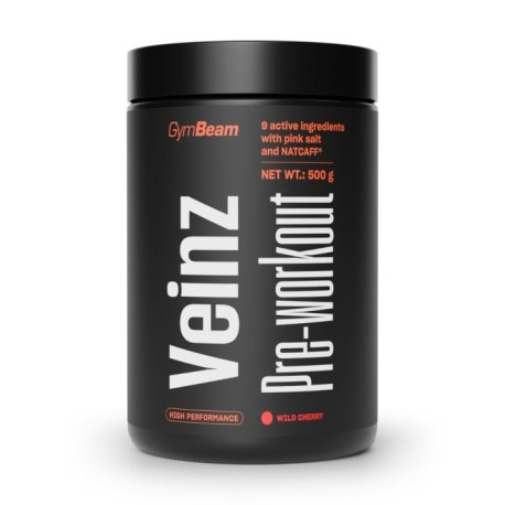 Veinz Pre-workout - GymBeam - divoká čerešňa - 500 g