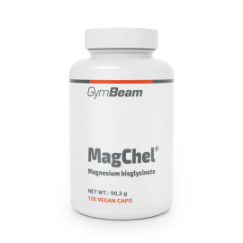 Magnézium bisglycinát (MagChel®) - GymBeam - 120 kaps.