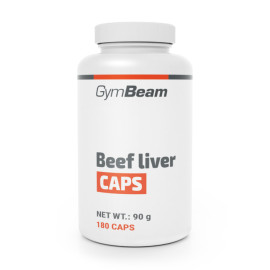 Hovädzia pečeň - GymBeam - 180 kaps.