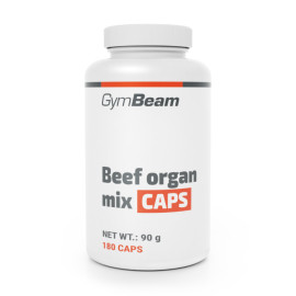 Zmes hovädzích orgánov - GymBeam - 180 kaps.