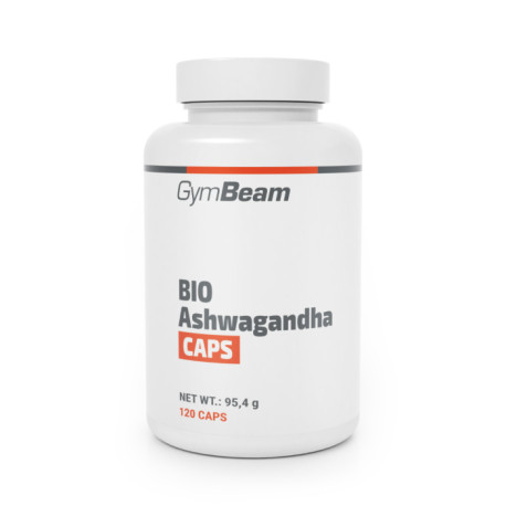 BIO Ashwagandha CAPS - GymBeam - 120 kaps.