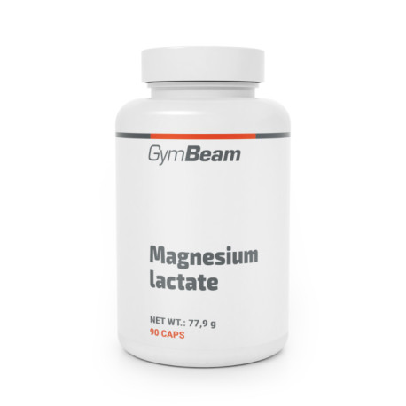 Magnézium laktát - GymBeam - 90 kaps.