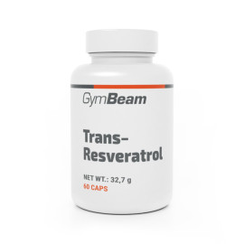 Trans-resveratrol - GymBeam - 60 kaps.