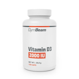 Vitamín D3 2000 IU - GymBeam - 240 kaps.