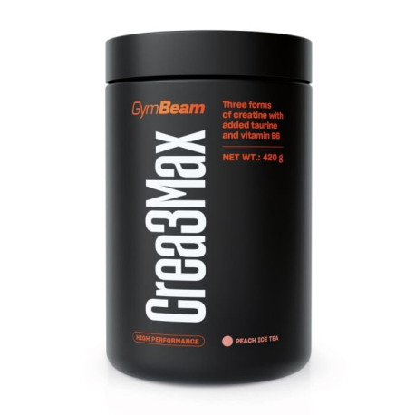 Crea3Max - GymBeam - broskyňa ľadový čaj - 420 g