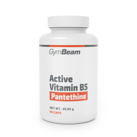 Aktívny vitamín B5 (Pantetín) - GymBeam - 90 kaps.