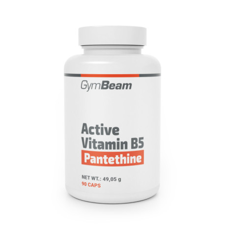 Aktívny vitamín B5 (Pantetín) - GymBeam - 90 kaps.