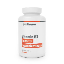 Flush-free Niacín (Vitamín B3) - GymBeam - 90 kaps.
