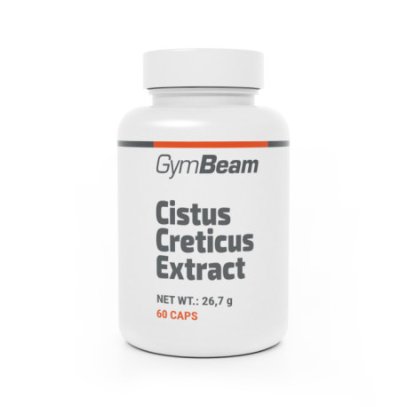 Cistus creticus extrakt (skalná ruža) - GymBeam - 60 kaps.