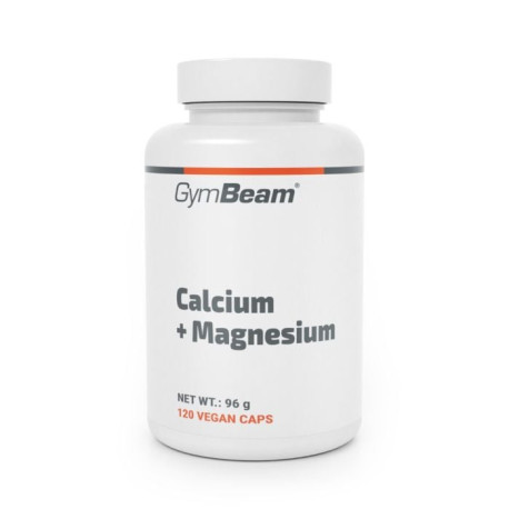 Vápnik + Horčík - GymBeam - 120 kaps.