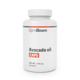 Avokádový olej - GymBeam - 90 kaps.