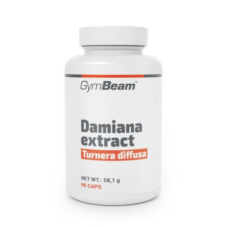 Damiána (Turnera diffusa) - GymBeam - 90 kaps.