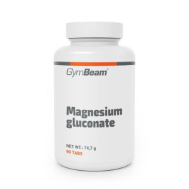 Magnézium glukonát - GymBeam - 90 tab.