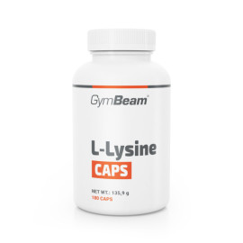 L-lyzín - GymBeam - 180 kaps.
