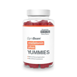 Melatonin Plus Yummies - GymBeam - čerešňa - 50 kaps.