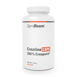 Kreatín (100 % Creapure®) - GymBeam - 240 kaps.