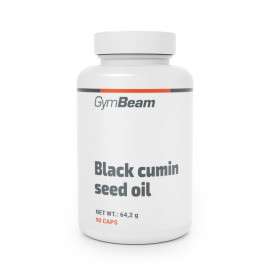 Olej zo semien čiernej rasce - GymBeam - 90 kaps.