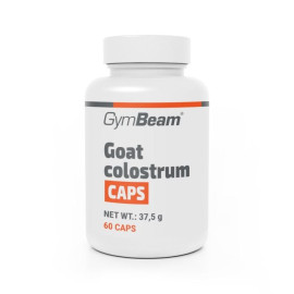 Kozie kolostrum s 20% imunoglobulínov (IgG) - GymBeam - 60 kaps.