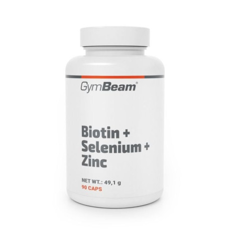Biotin + Selenium + Zinc - GymBeam - 90 kaps.