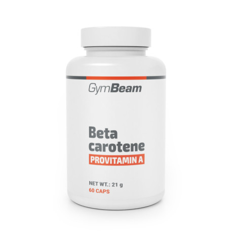 Beta-karotén (Provitamín A) - GymBeam - 60 kaps.