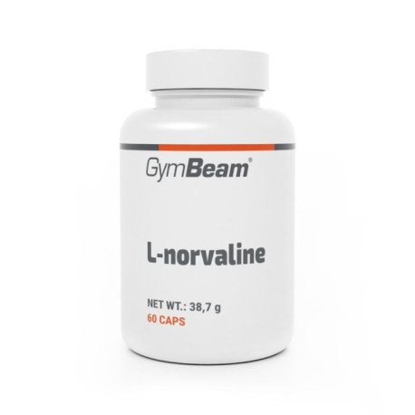 L-norvalín 400 mg - GymBeam - 60 kaps.