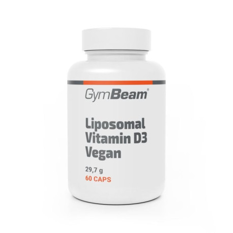 Lipozomálny Vitamín D3 Vegan Liposovit® - GymBeam - 60 kaps.