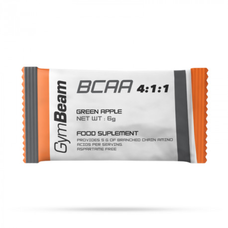 Bcaa 4:1:1 Instant - GymBeam - zelené jablko - 6 g