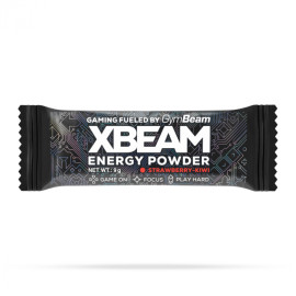 XBEAM Energy Powder - GymBeam - jahoda kiwi - 9 g