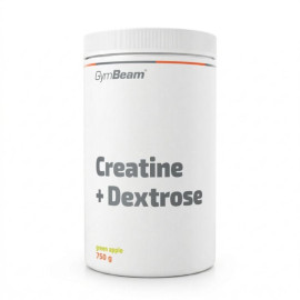 Kreatín + Dextróza - GymBeam - zelené jablko