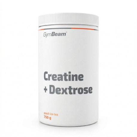 Kreatín + Dextróza - GymBeam - broskyňa ľadový čaj