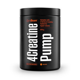 Kreatin 4Creatine Pump - GymBeam - pomaranč