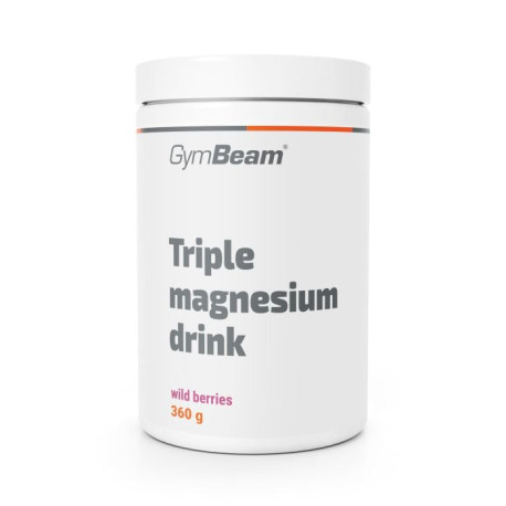 Triple magnézium drink - GymBeam - lesné ovocie - 360 g