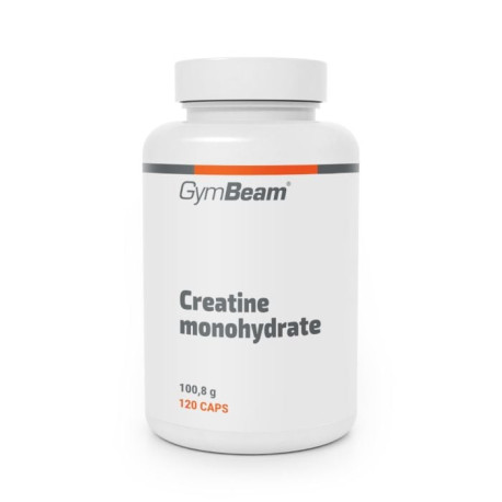 Kreatín monohydrát - GymBeam - 120 kaps.