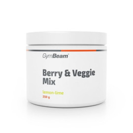 Berry & Veggie Mix - GymBeam - citrón limetka - 250 g