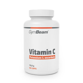 Vitamín C (draselný L-askorban) - GymBeam - 90 kaps.