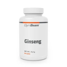 Ženšen - GymBeam - 90 kaps.