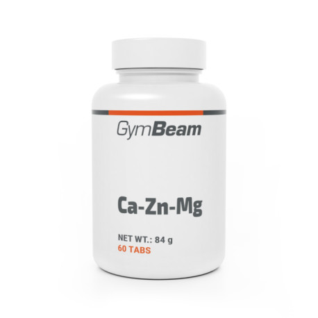 Ca-Zn-Mg - GymBeam - bez príchute - 60 tab.