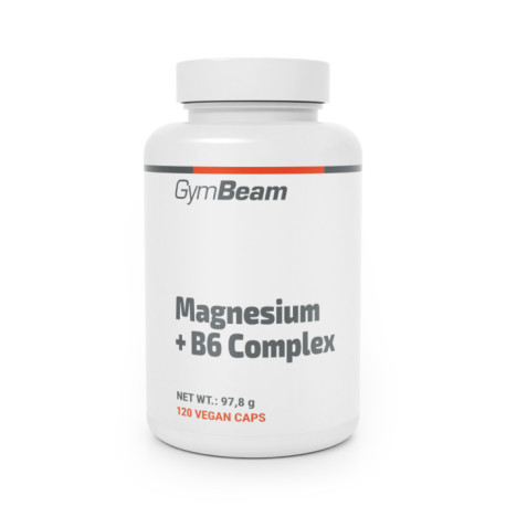 Horčík + B6 Komplex - GymBeam - 120 kaps.
