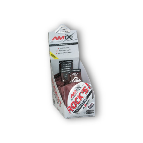 20x Rocks Energy Gel s kofeínom 32g - kola