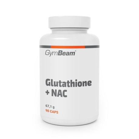 Glutathión + NAC (N-acetyl-L-cysteín) - GymBeam - 90 kaps.