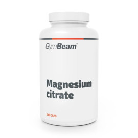 Magnézium citrát kapsuly - GymBeam - 240 kaps.