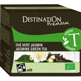 Zelený čaj jasmínový sáčkovaný Destination 20 x 1,75g