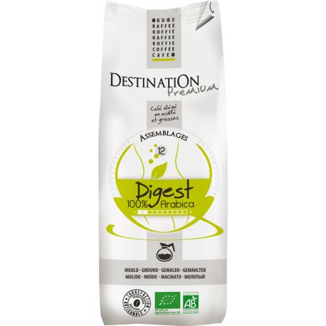 Káva mletá Digest N°12 Destination 250g 100% arabika zjemnená vodnou parou